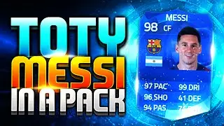 TOTY MESSI IN A PACK OMG!! FIFA 15 ULTIMATE TEAM