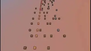 Megalovania (undertale) | Minecraft noteblock song visualization