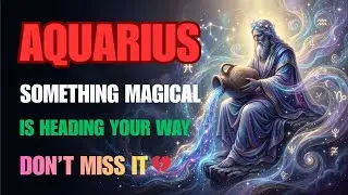 AQUARIUS ♒ A POWERFUL MAN IS BEING DRAWN TOWARD YOU… A REWARD FOR YOUR QUIET DEVOTION ✨