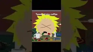 Tweek drinks coffee. #shorts