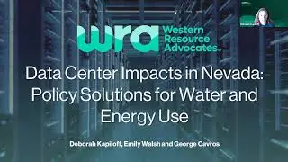 Data Center Impacts in Nevada: Policy Solutions for Water and Energy Use