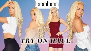 Boohoo Try On Haul | Bodysuit, tops, mini dress, jeans | Affordable Prices