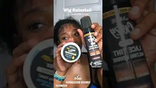 Wig Reinstall ft. TheMORE Crazy 💕#wigreinstall #lacewiginstall #wiginstall #wiginstalltutorial