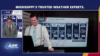 LIVE NOW at 5: Matt's tracking the latest on ice and snow potential with this upcoming storm system