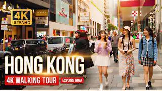 4K Walk | HONG KONG 🇭🇰 Asia's Most Expensive City – Luxury & Skylines Tour