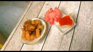 Ep08: Mouth watering Chicken Popcorn | Mini Charm | Food Decor | Real Cooking.