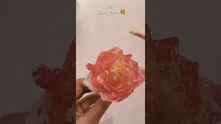 Easy Tissue Paper Flower DIY 🌸 | Simple Home Decor Craft | #Shorts
