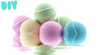 DIY Bath Bombs without Citric Acid or Cream of Tartar + Demo!