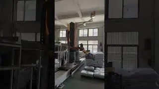 Automatic Bag Unpacking and Feeding System | PE PP PET Granules Handling Line