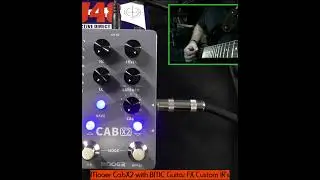 Yet another gear demo - Mooer CAB X2 with BMC Guitar FX Impulse Responses Clip 2 #shorts