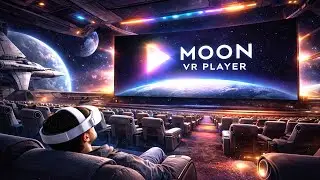 Moon VR Player 🔥 Your private IMAX in space Meta Quest 3