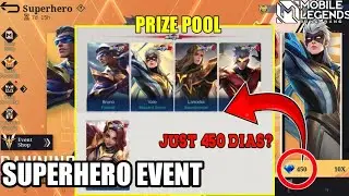 SUPERHERO EVENT 2023 | Resale Superhero skins, 1 skin Just 450 Diamonds? - Mobile Legends