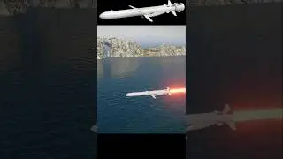 Gabriel V Long-range Anti-ship Missile Launch 🔥 in Modern Warships | #Shorts