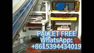 Pallet free block making machine color paver brick factory