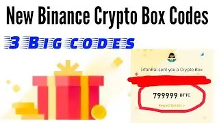 Today New Binance Crypto Box Codes / binance crypto box code