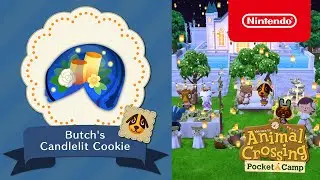 Animal Crossing: Pocket Camp - Butch's Candlelit Cookie