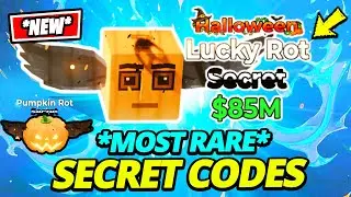 NEW *BEST* HALLOWEEN SECRET LUCKY ROT & PUMPKIN ROT CODES FORTNITE STEAL THE BRAINROT