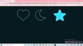 SVG icons animation fill | HTML, CSS, JS projects | Study easier by Pooja Patel