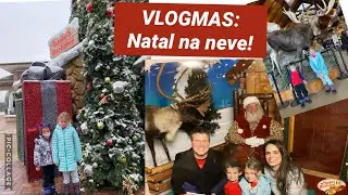 VLOGMAS: decorações nas ruas e compras de Natal na neve! 🎄🎅🏻☃️