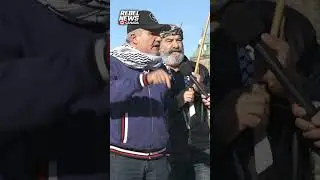 'Hamas is our freedom fighters,' said the anti-Israel protester in Ottawa