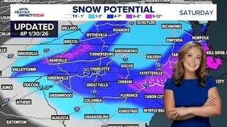 Brittany Van Voorhees: Tracking Saturday's snow storm