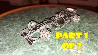 PART 1 - F1 Racing Car 3D Metal Mosaic Kit