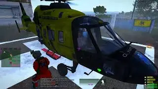 Arma 3 Olympus Altis Life Medic Night Shift Flying