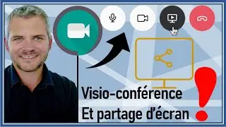 💥MEET 💥 Comment Créer une réunion avec une visio-conférence et partager son écran