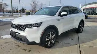 2021 Kia Sorento LX Premium in Glacial White Pearl