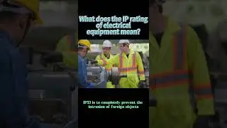 What does the IP rating of electrical equipment mean？#automatic #plc