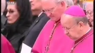 Johannes Paul II - Beisetzung - Abschied der unierten Ostkirchen /byzantinische Ges&auml;nge