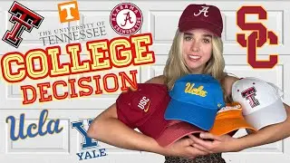 MY COLLEGE DECISION 2022! WHERE AM I GOING?