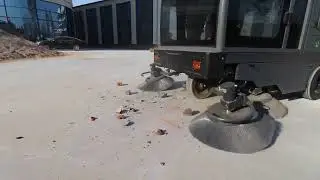 Heavy-Duty Industrial Ride-On Sweeper | Smart Cleaning for Large Facilities