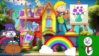 Learn Colors with Snow: A Colorful Adventure! 🎨🌟