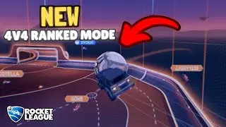 NEW 4v4 Ranked Mode in Rocket League Season 20! 🚀🔥 (Full Gameplay)
