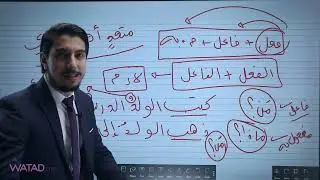 الحصة الاولى من تأسيس لجيل 2008مادة اللغة العربية لجميع الفروع { المنهاج الجديد }الأستاذ معاذ الحاوي
