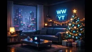 Christmas Night❄️City Vibes🌃Cozy lo-fi for Studying☕