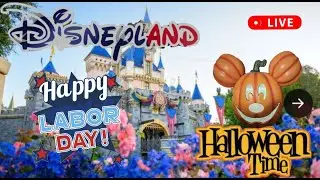Disneyland Hot Labor Day Fun Rides Shows #livestream