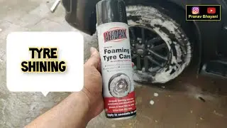 Aeropak Foaming Tyre Care - Tyre Shining Spray - Mr.DIY store purchase