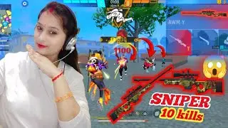 Muskan Queen Gaming CS रैंक्ड Garena Free Fire New Gameplay video @TotalGaming093@PNROSE