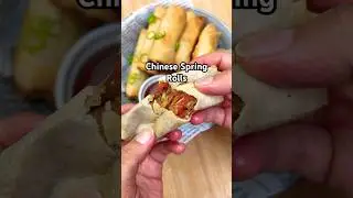 Chinese Spring Rolls 💚 #springroll #springrolls #indochinese #indochinesefood #springrollrecipe
