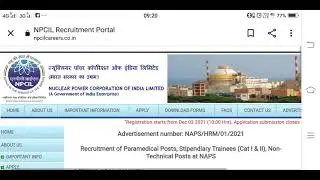 npcil paramedical vaccancy including nurse & pharmacist, nuclear power corporation of india