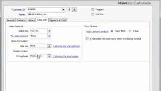 Peachtree Tutorial Adding Customers Sage Training Lesson 4.2