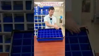 Corrugated plastic box with divider - JianXin Plastic