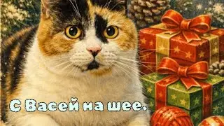 Запоріжжя. В городе шахеды. С Васей на шее. С НОВЫМ ГОДОМ 🎄🎉🎁