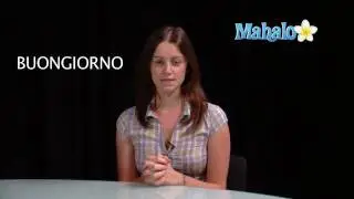 How to Say Hello in Italian