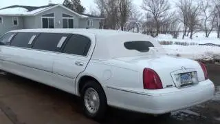 Joy Haven 1 White Limousine
