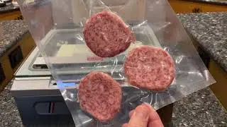 AFES VAC100 Packaging Sausage Patties
