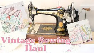 Vintage haul and sewing plans