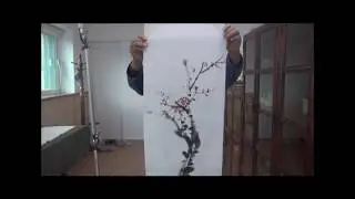 매화그리기/ 선긋기 - 한국화기초 The drawing of blossom (Korean painting)